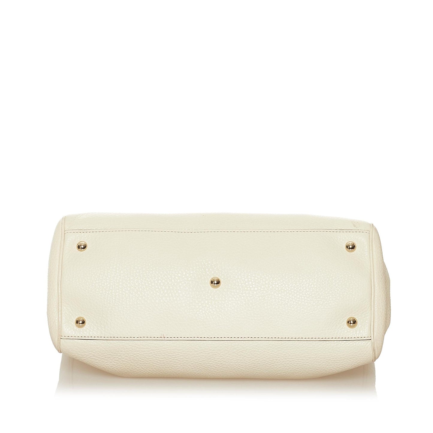 Gucci Bamboo Shopper Leather Satchel (SHG-34372)