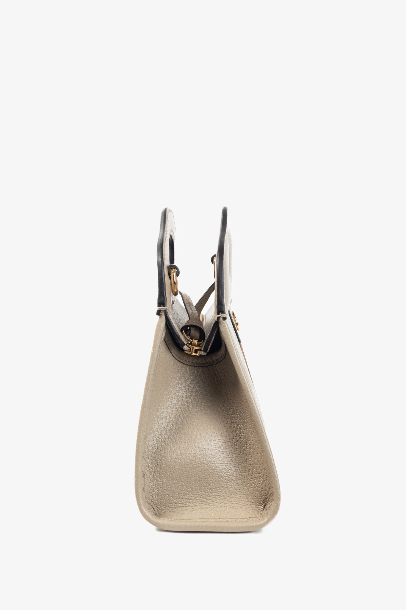 Gucci Monogram Chain Leather Tote