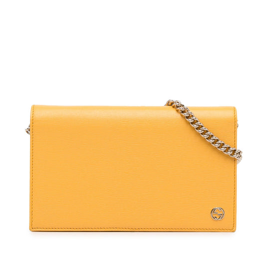 Gucci Betty Leather Wallet On Chain (SHG-MD9ycM)