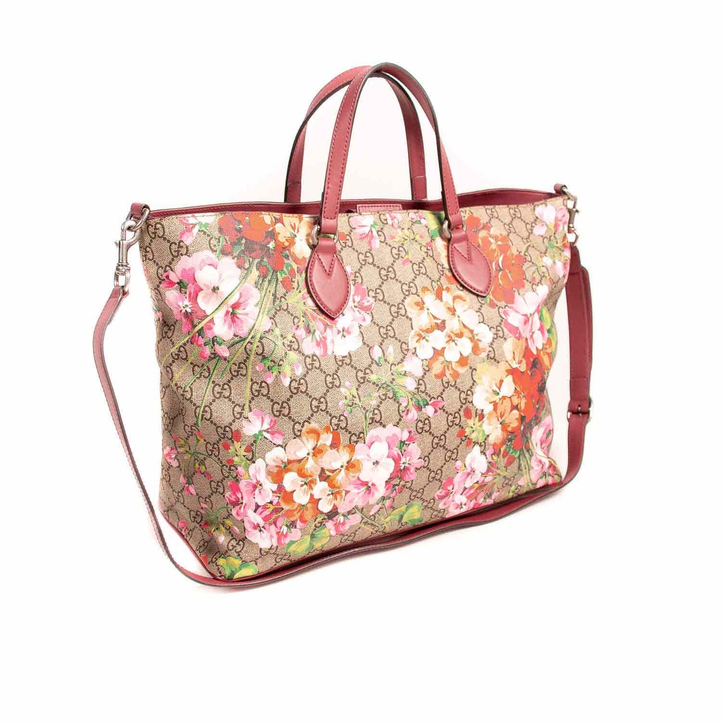 Gucci Leather Canvas Tote Style 33