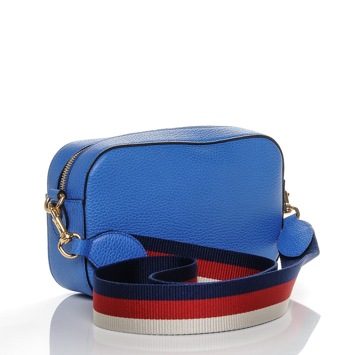 Gucci Caro Leather Canvas Crossbody