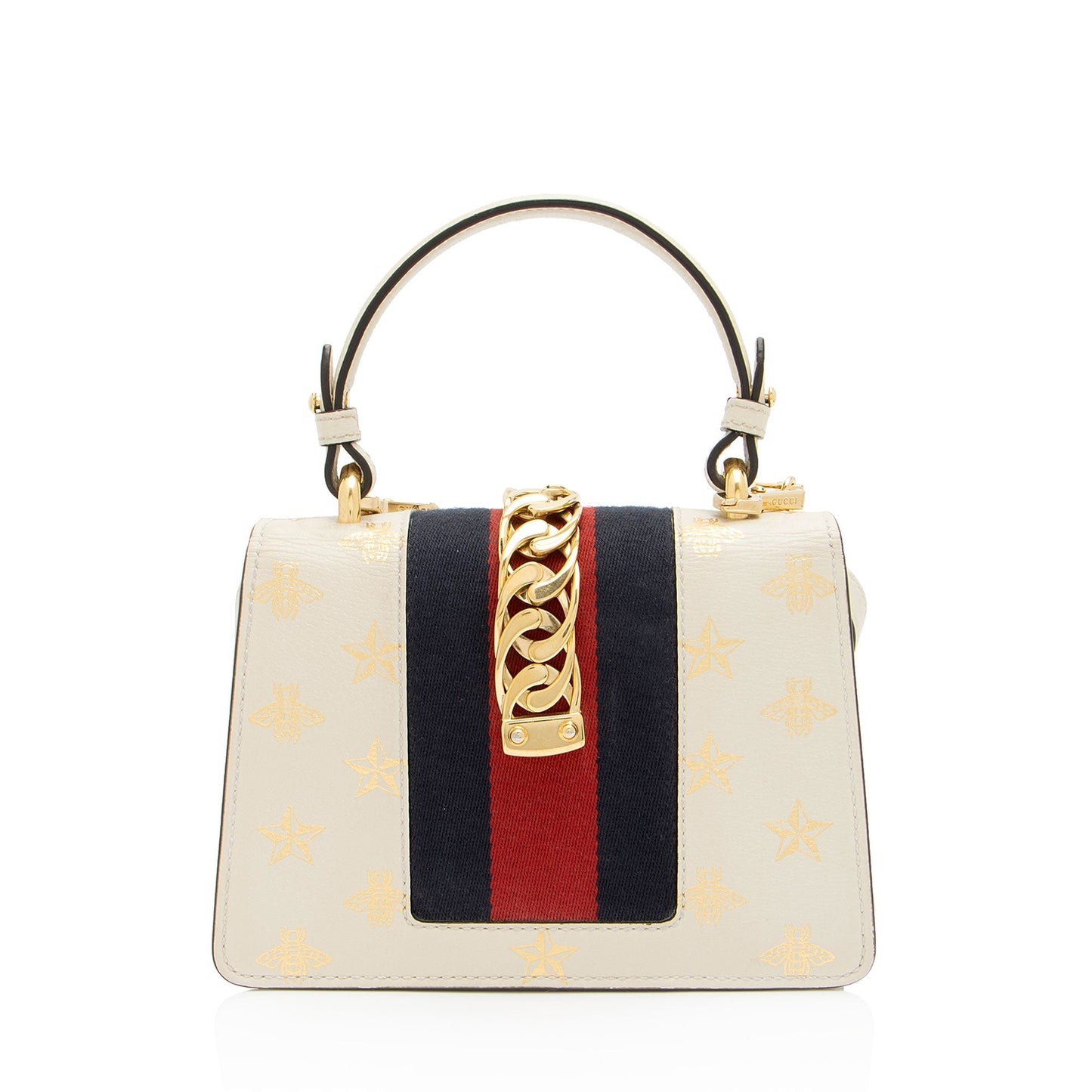 Gucci Nylon Leather Mini Shoulder Bag