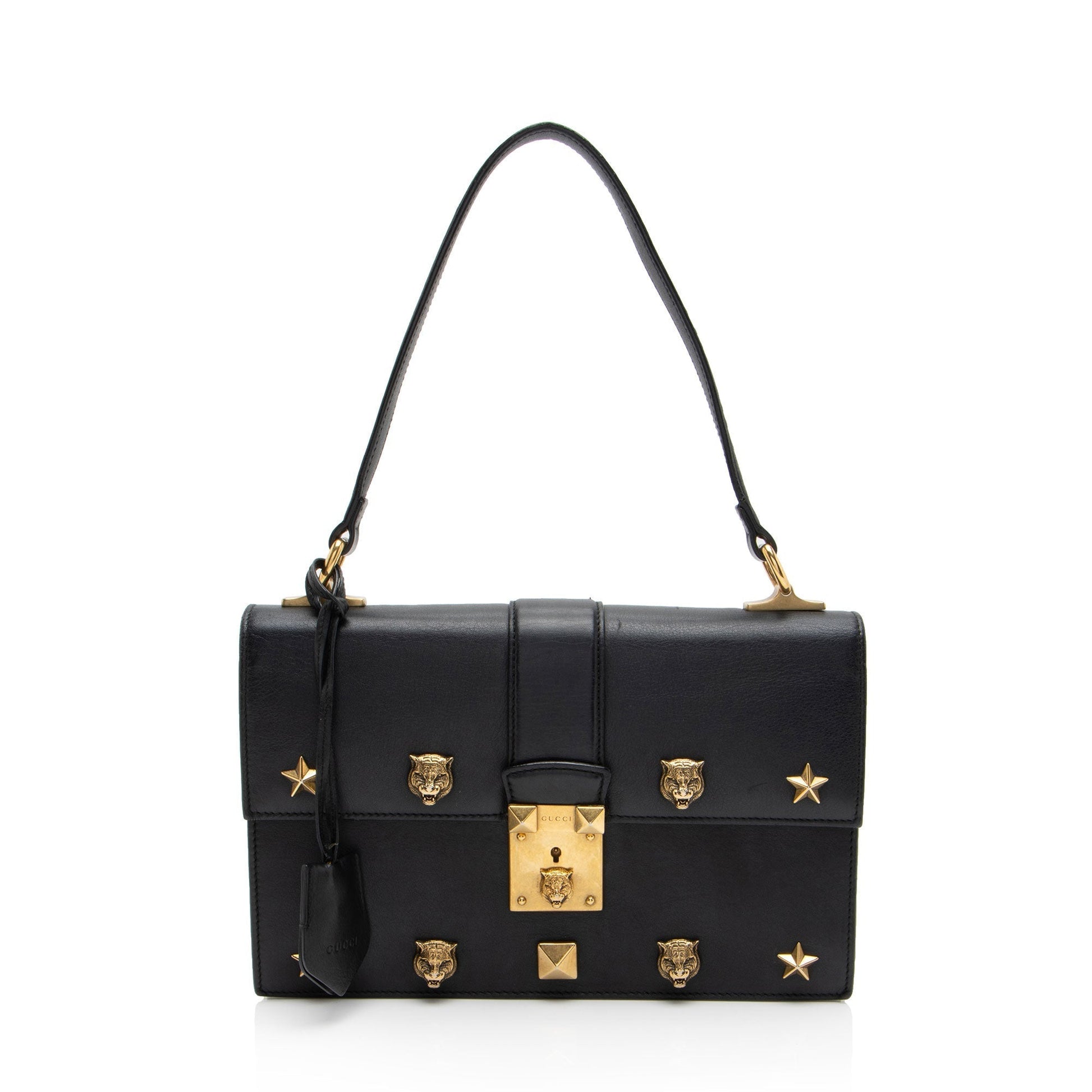 Gucci Canvas Top Handle Handbag
