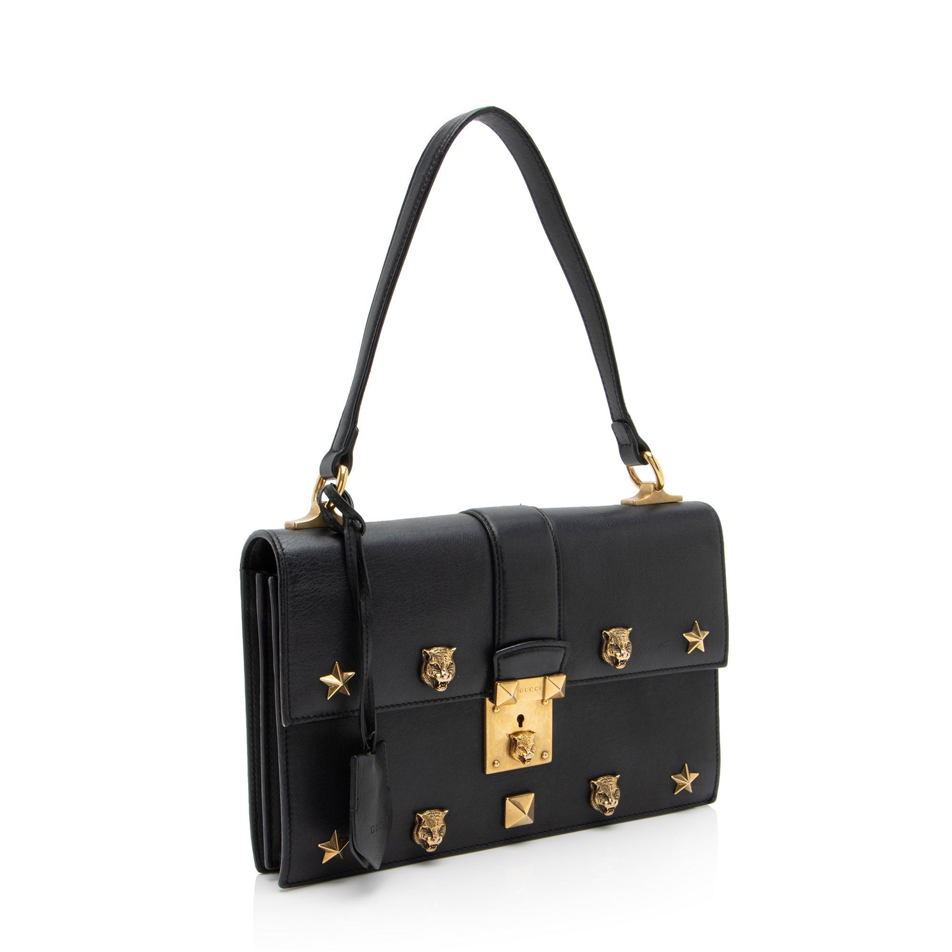Gucci Canvas Top Handle Handbag