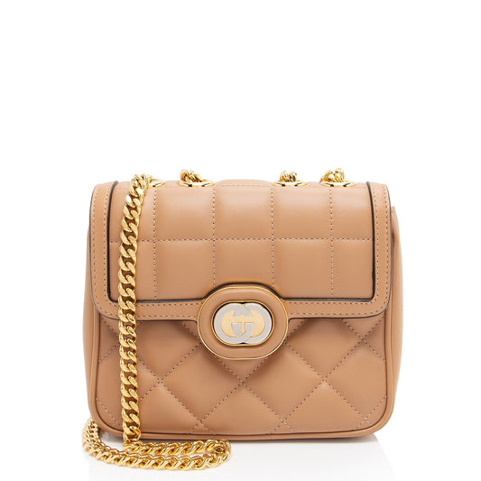 Gucci Leather Mini Crossbody