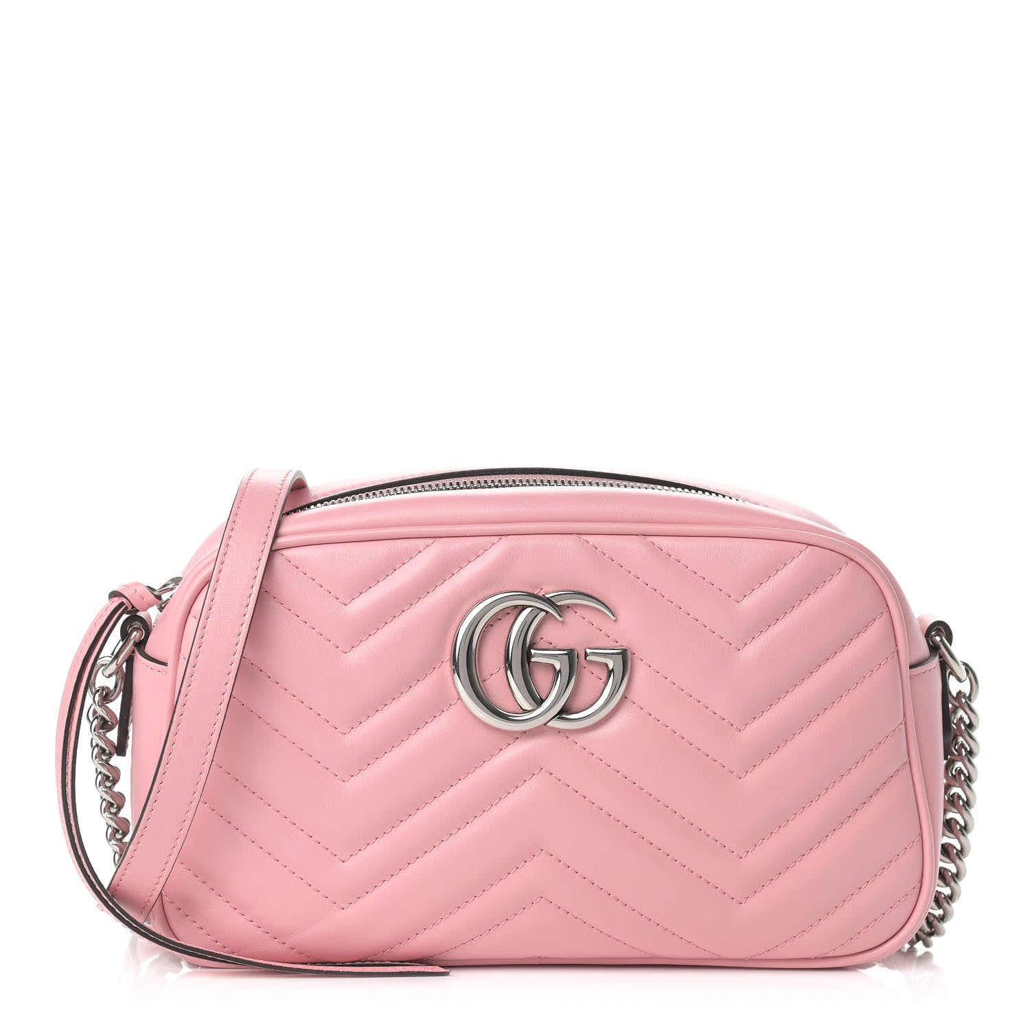 Gucci Caro Chain Leather Shoulder Bag