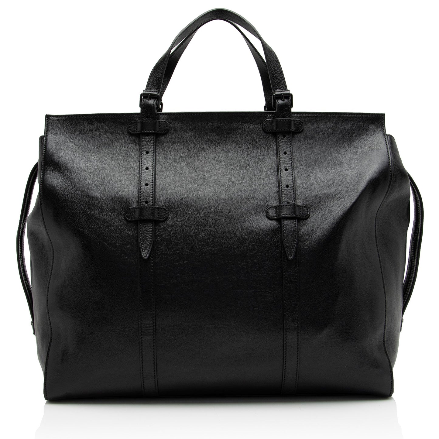 Gucci Leather Canvas Tote