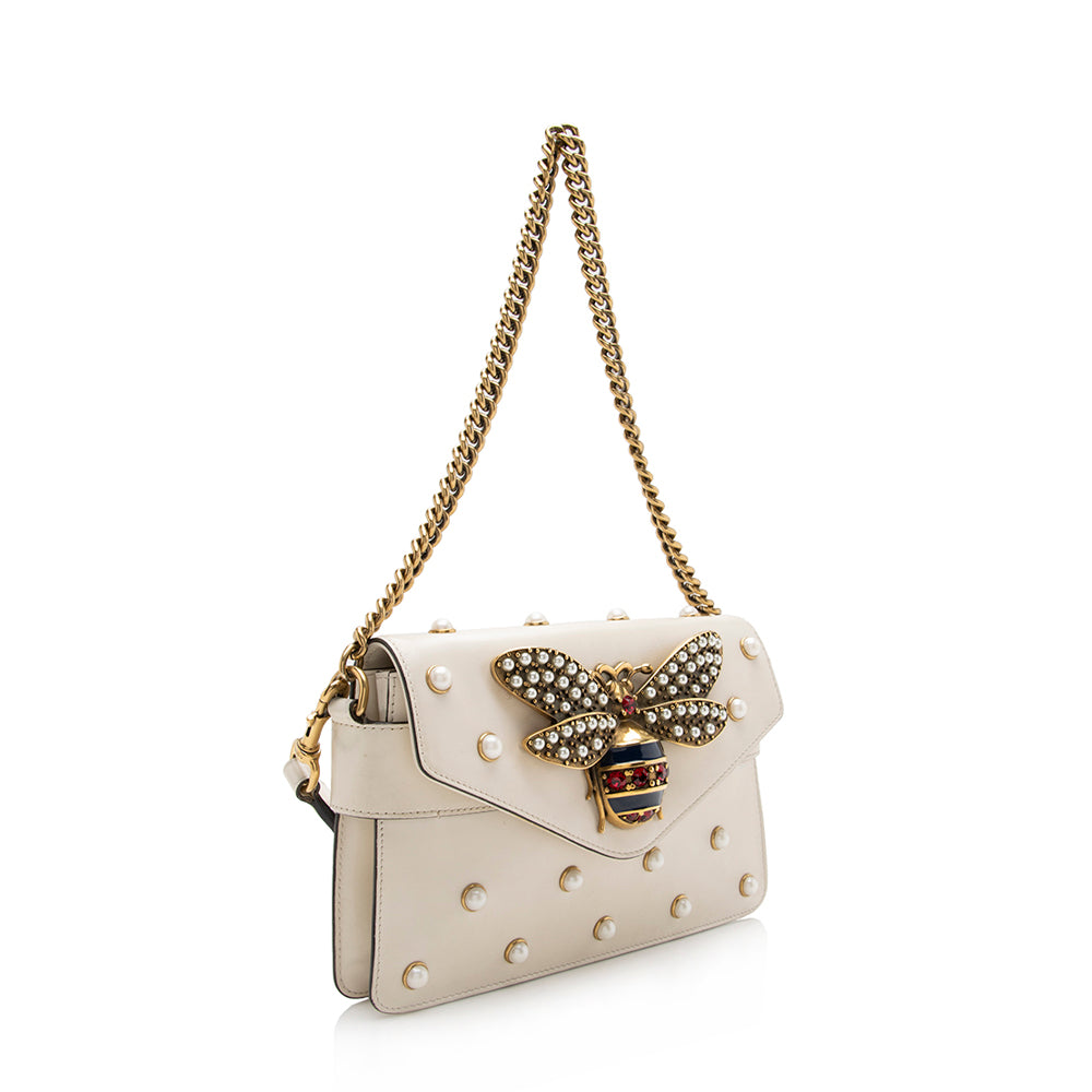Gucci Nylon Leather Mini Shoulder Bag