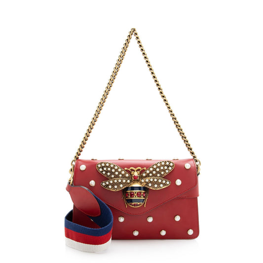 Gucci Nylon Leather Mini Crossbody
