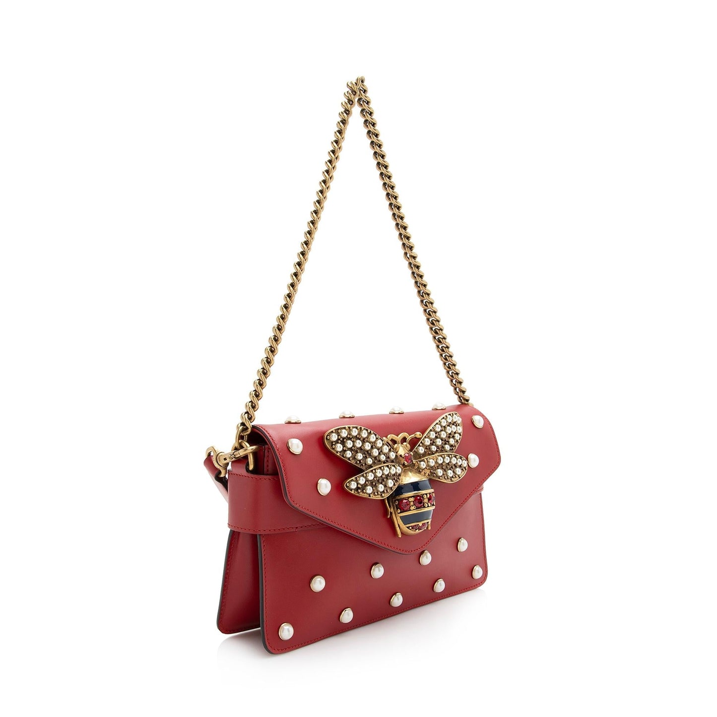Gucci Nylon Leather Mini Crossbody