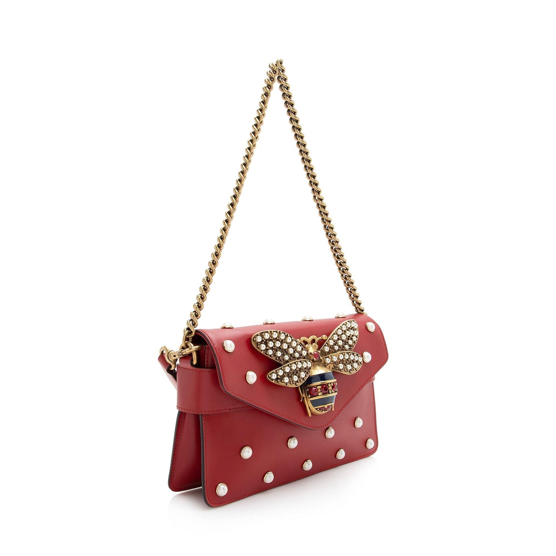 Gucci Nylon Leather Mini Crossbody
