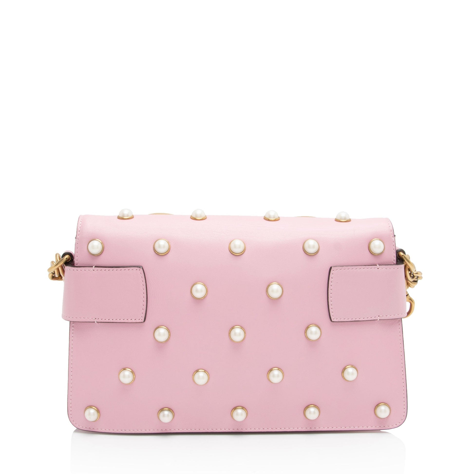 Gucci Nylon Leather Mini Crossbody