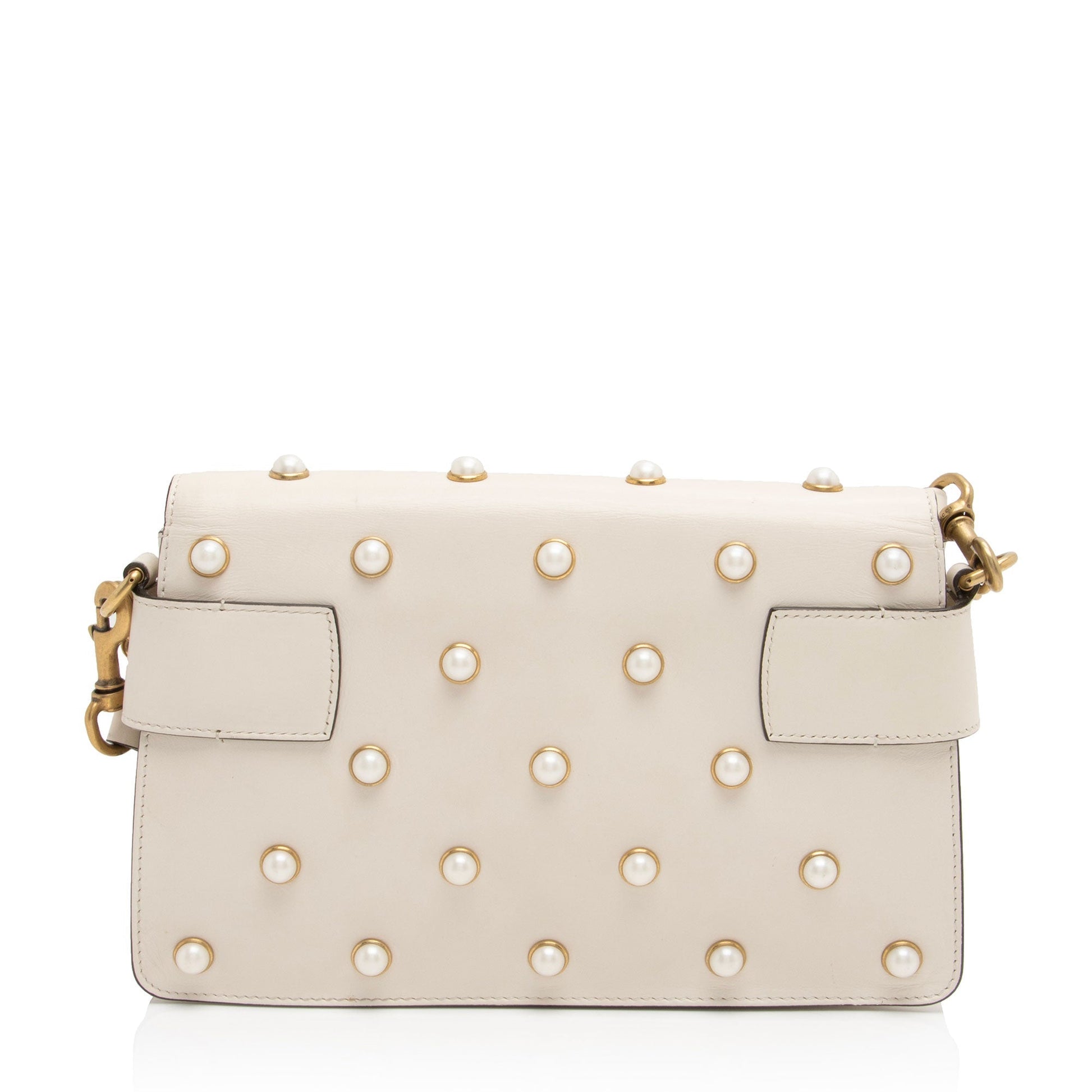 Gucci Nylon Leather Mini Crossbody
