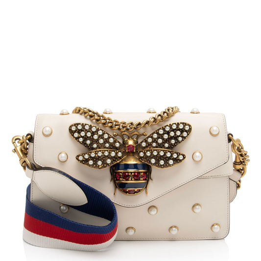 Gucci Nylon Leather Mini Crossbody