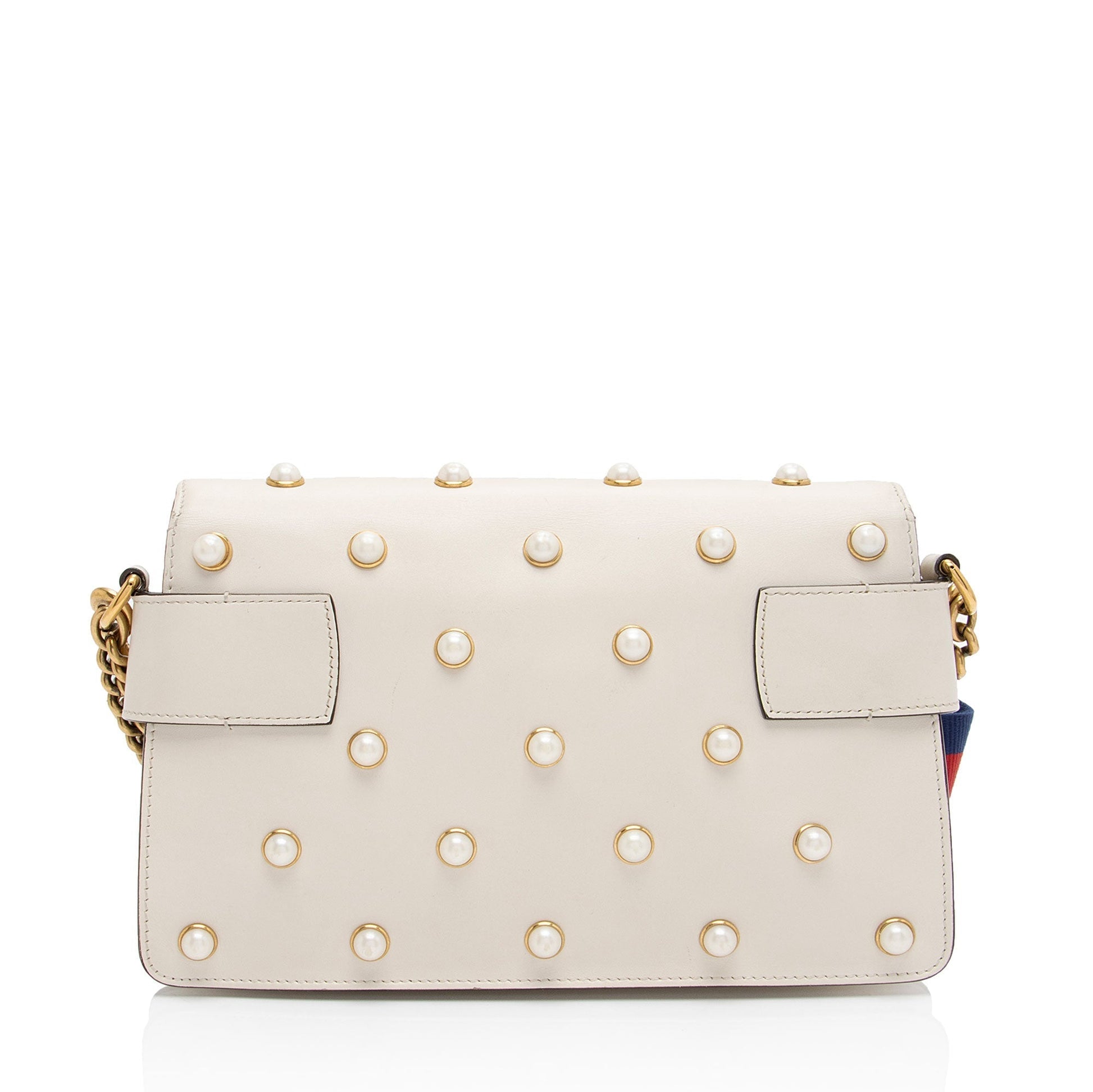 Gucci Nylon Leather Mini Crossbody
