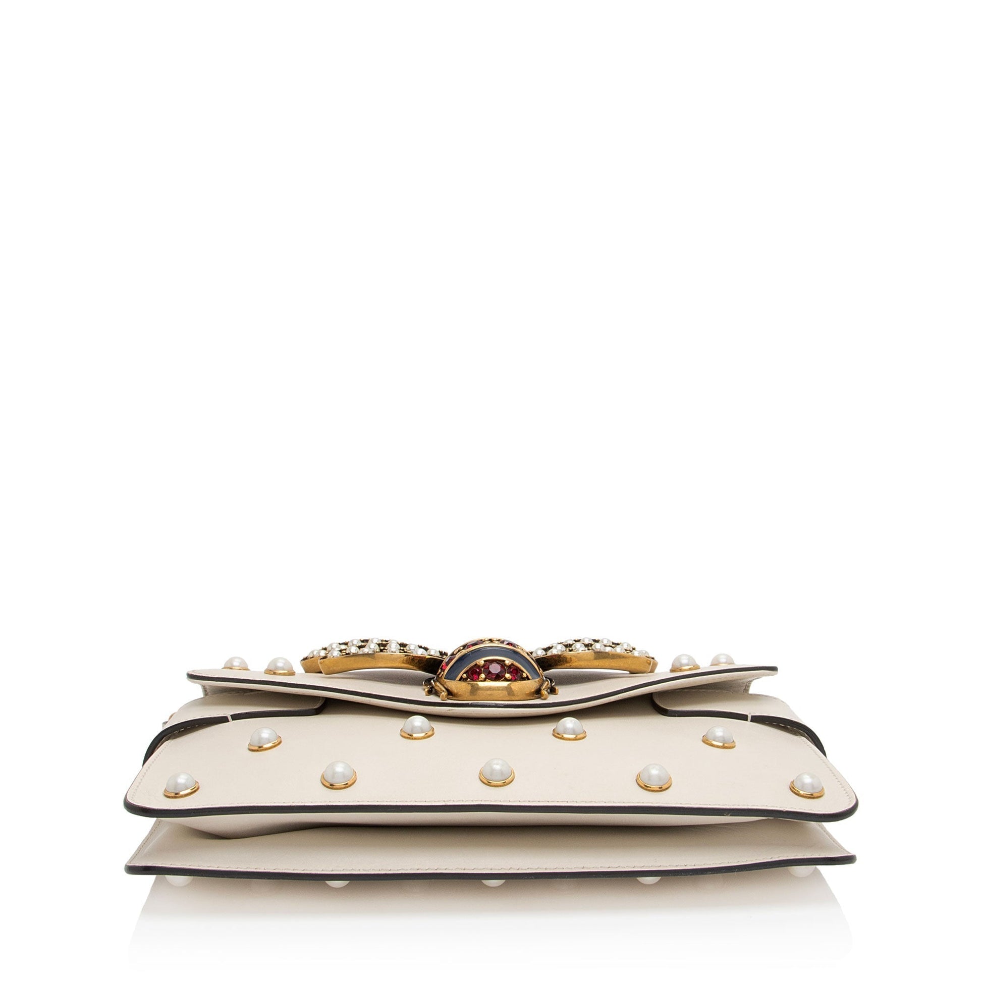 Gucci Nylon Leather Mini Crossbody