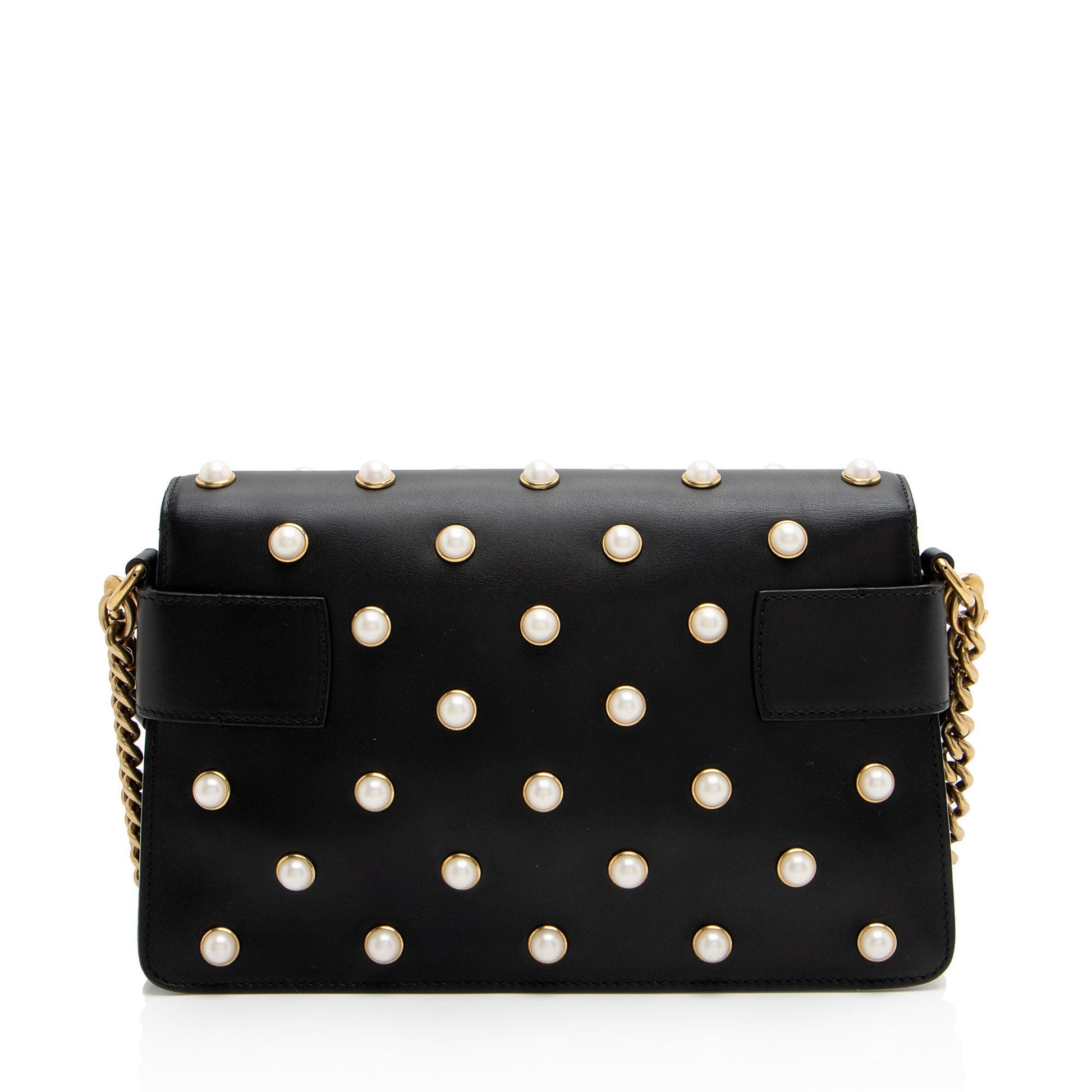 Gucci Nylon Leather Mini Crossbody