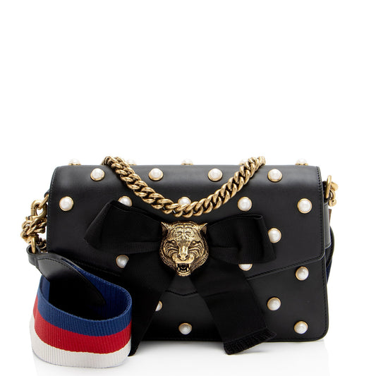 Gucci Nylon Leather Mini Crossbody