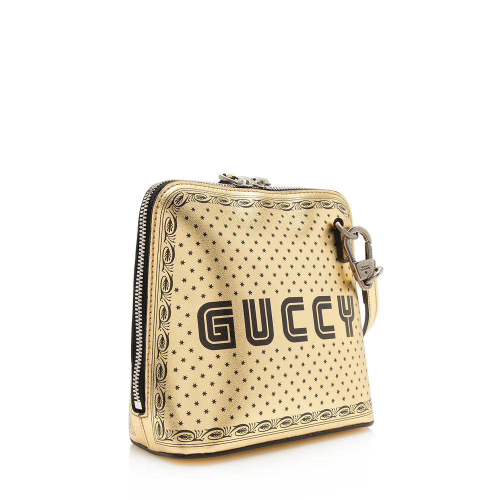 Gucci Leather Mini Shoulder Bag