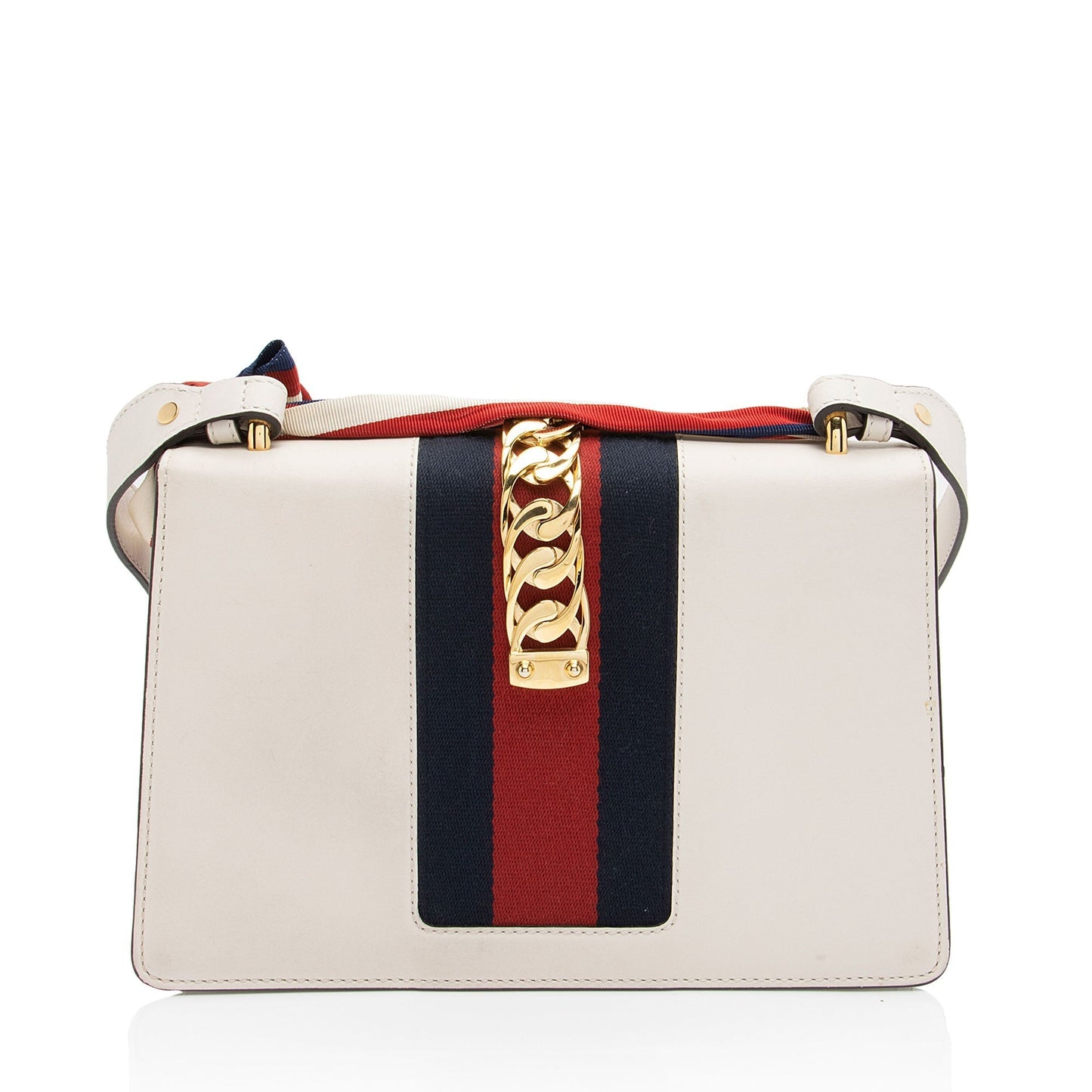 Gucci Nylon Leather Shoulder Bag
