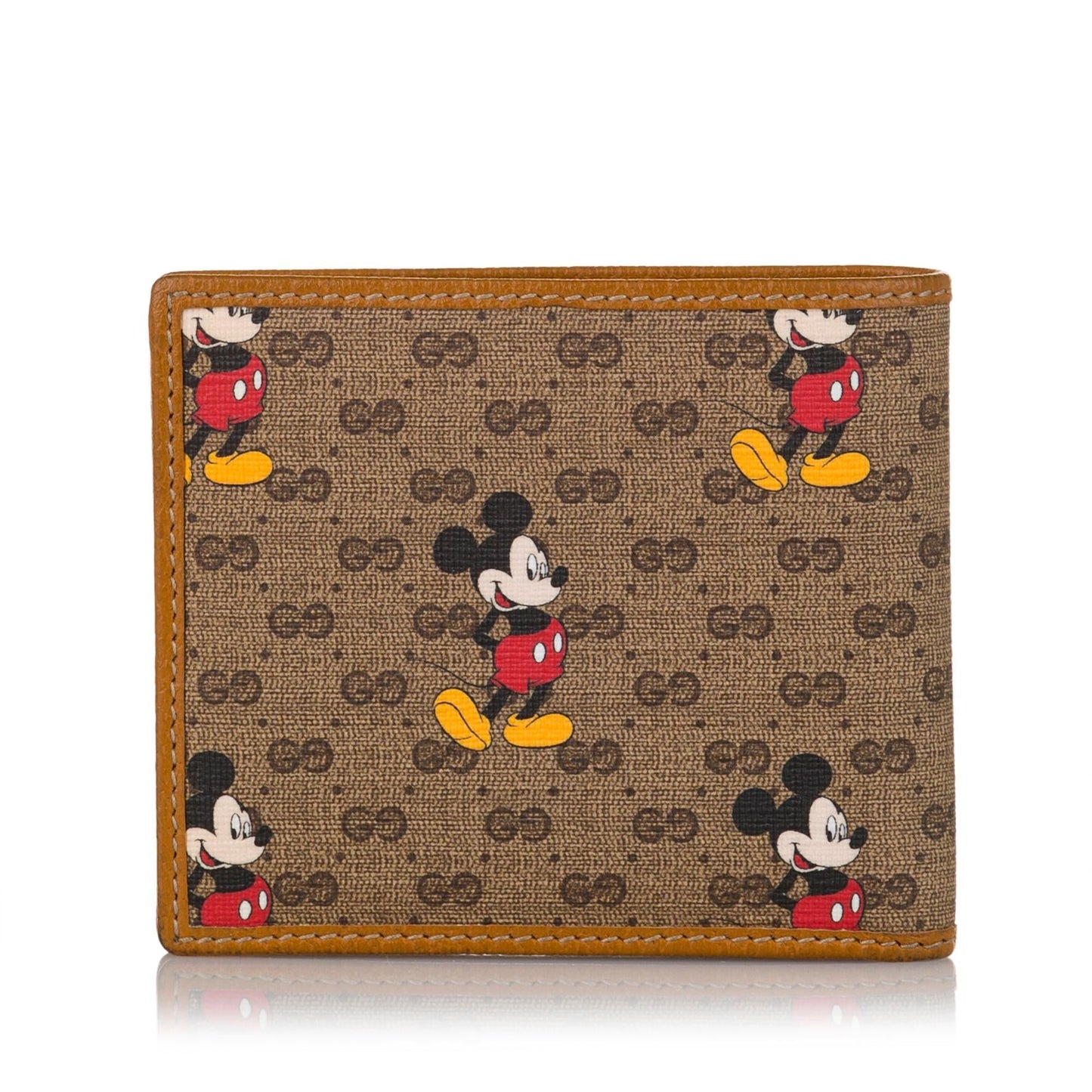Gucci Candy GG Mickey Mouse Bifold Small Wallet (SHG-SRz6Io)