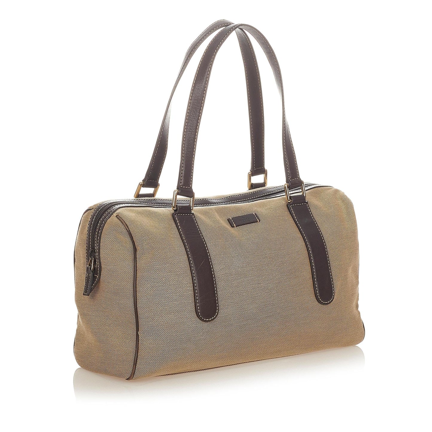Gucci Canvas Boston Bag (SHG-31833)