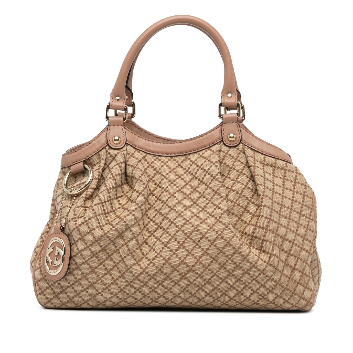 Gucci Canvas Diamante Sukey Tote (SHG-ImLLQU)