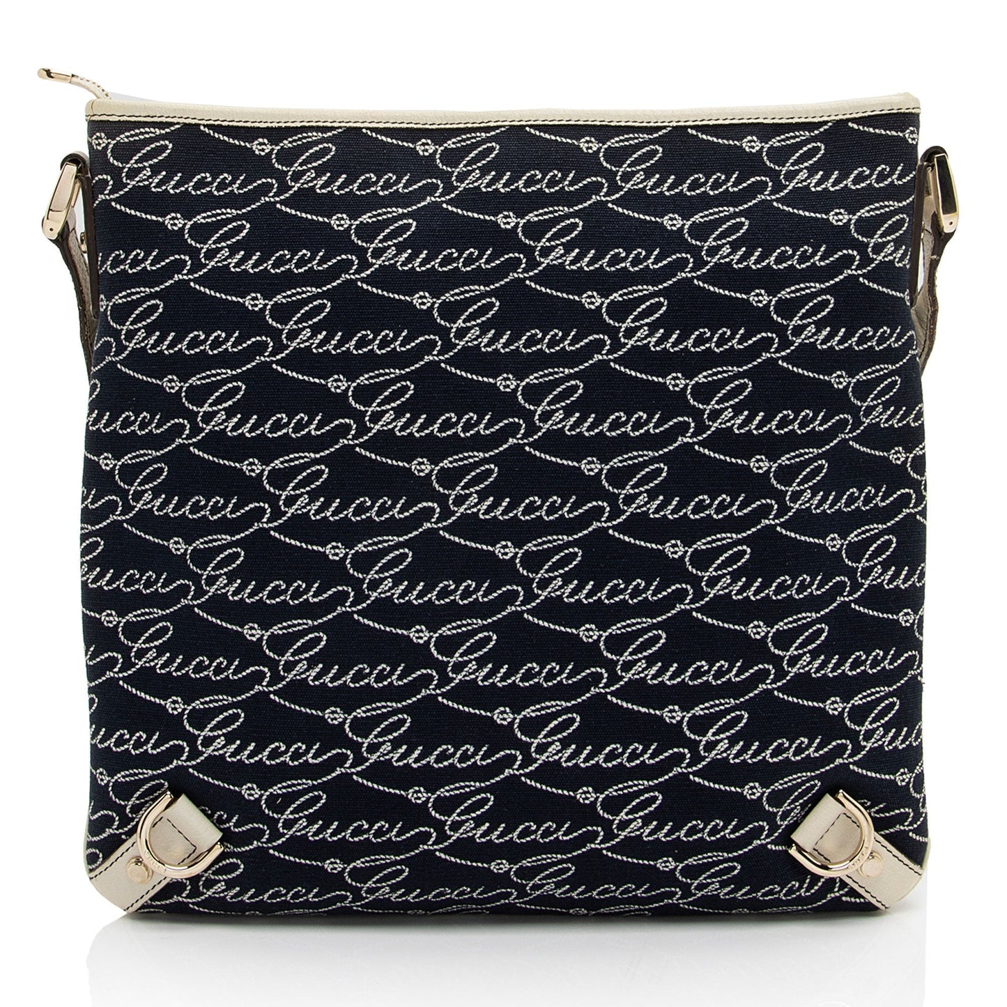 Gucci Leather Canvas Crossbody