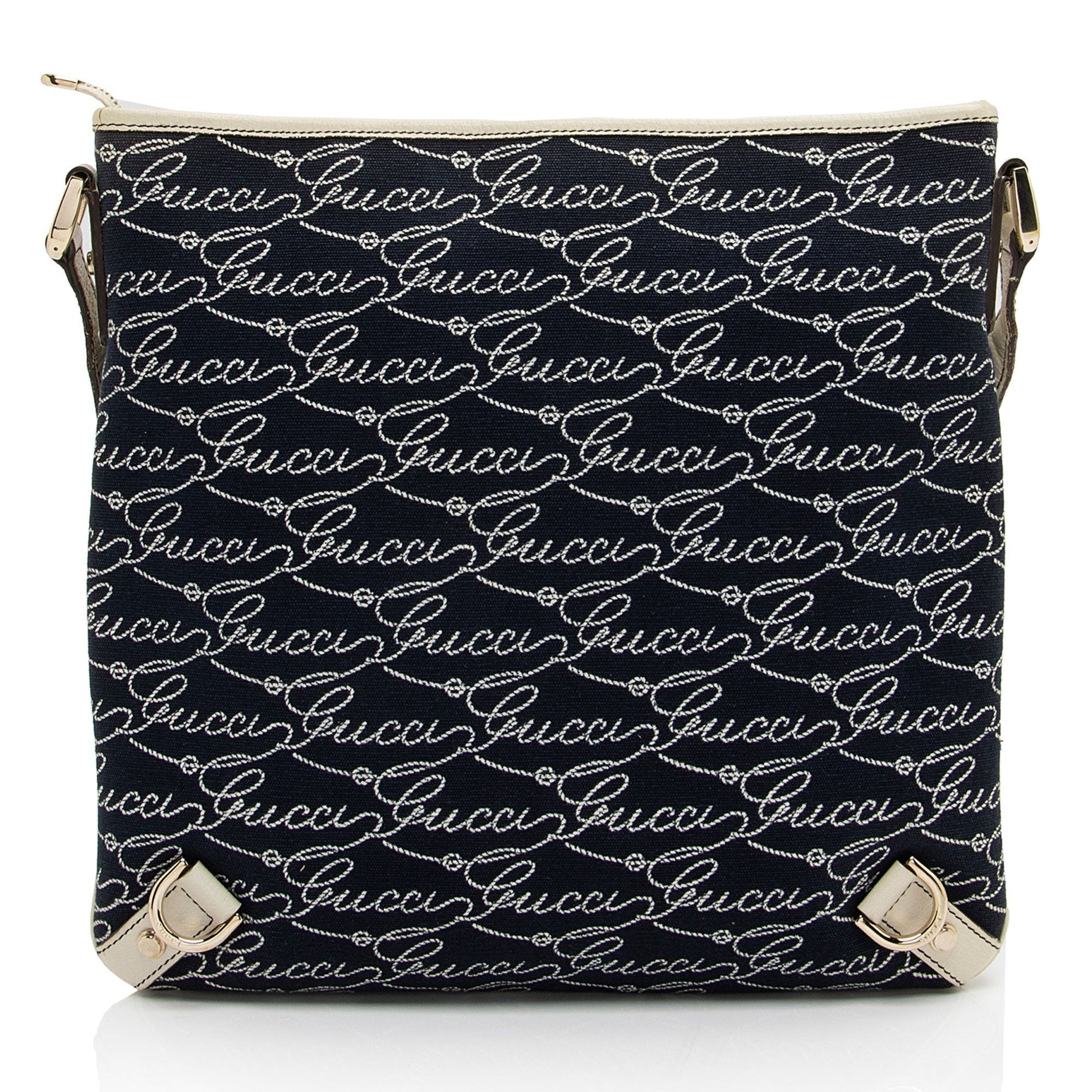 Gucci Leather Canvas Crossbody
