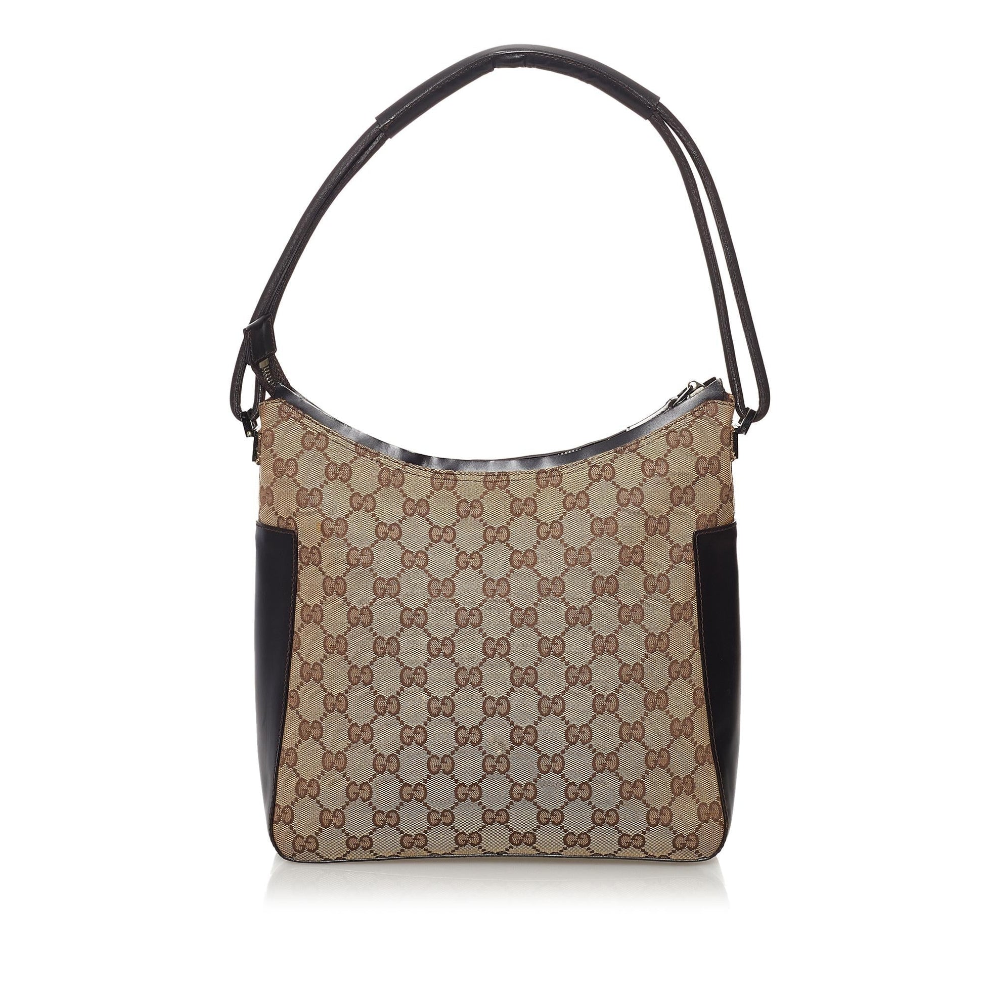 Gucci Canvas Shoulder Bag (SHG-34725)