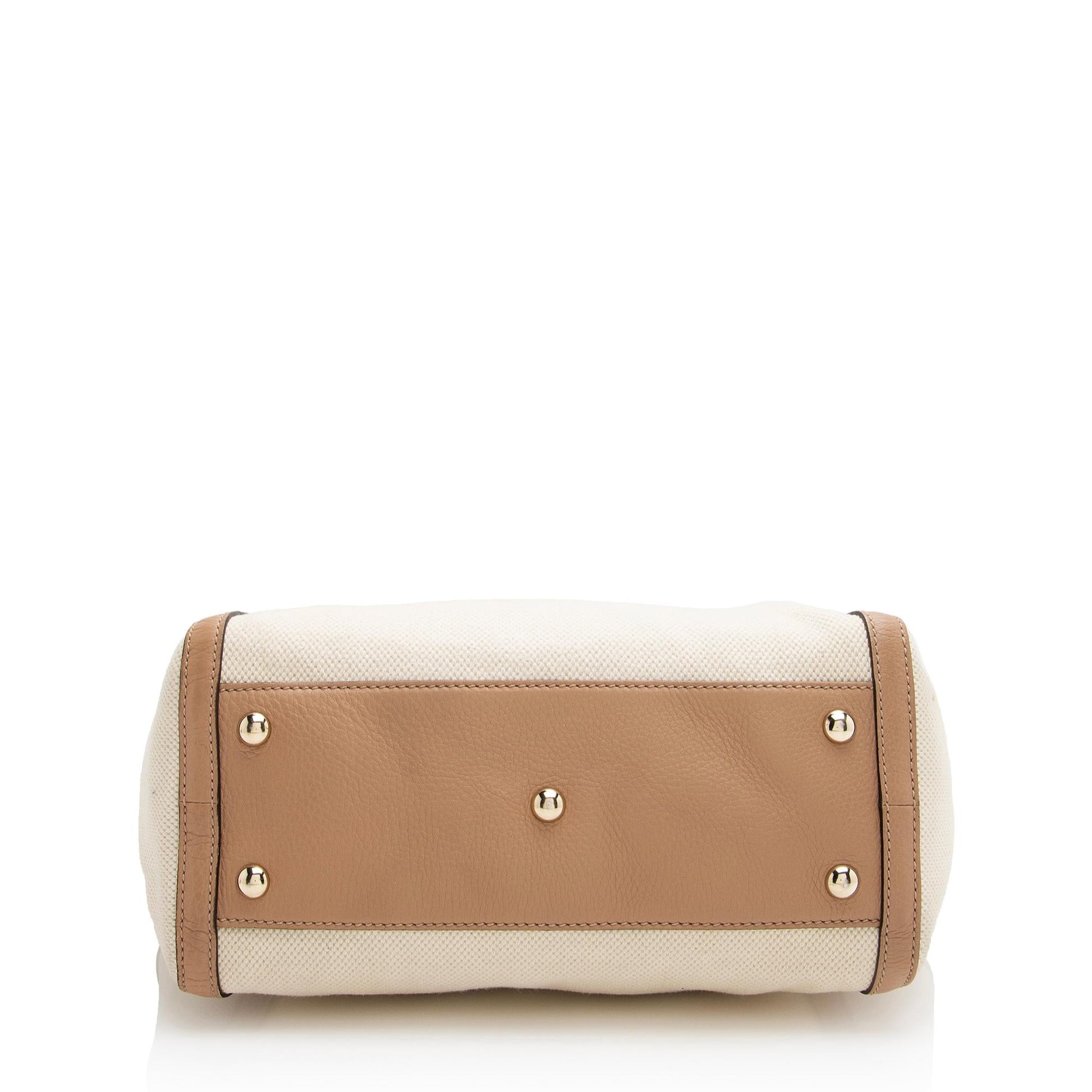Gucci Canvas Soho Top Handle Tote (SHF-22392)