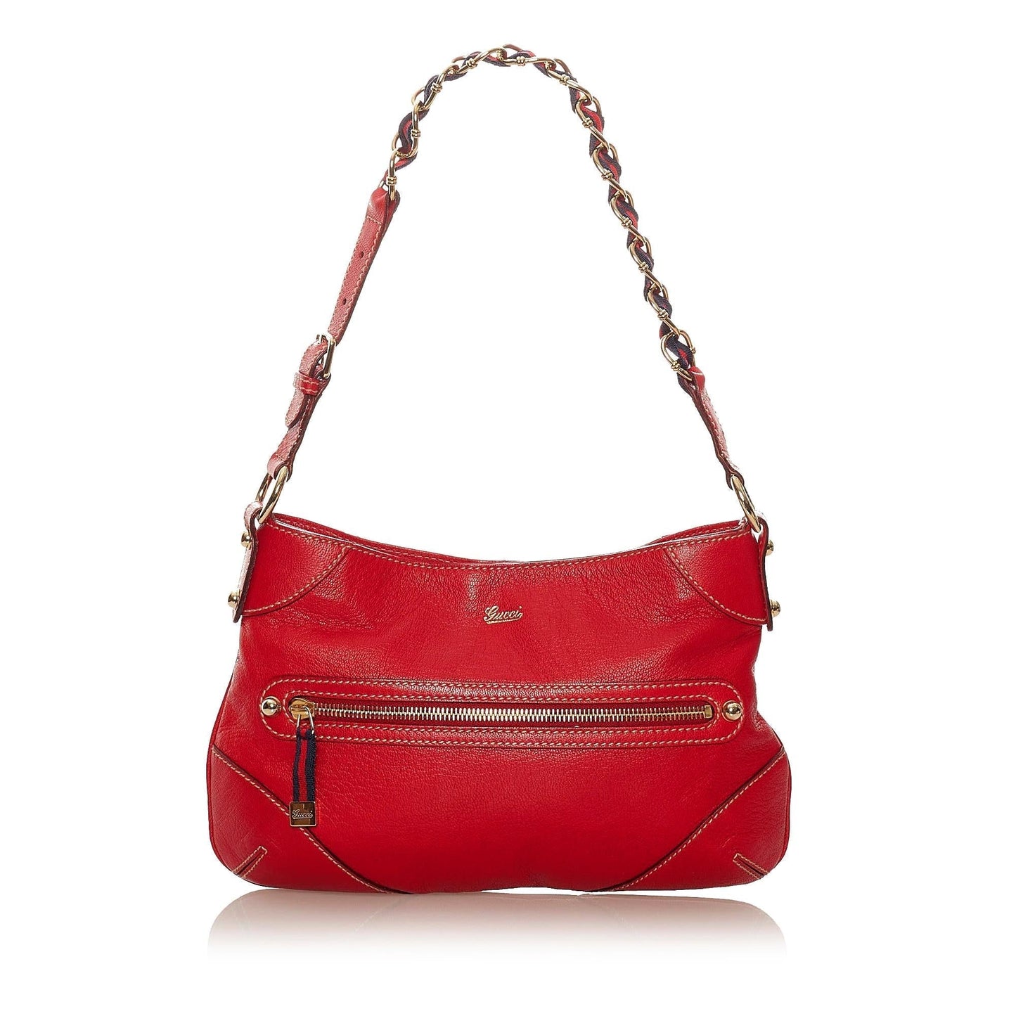 Gucci Leather Shoulder Bag Style 50