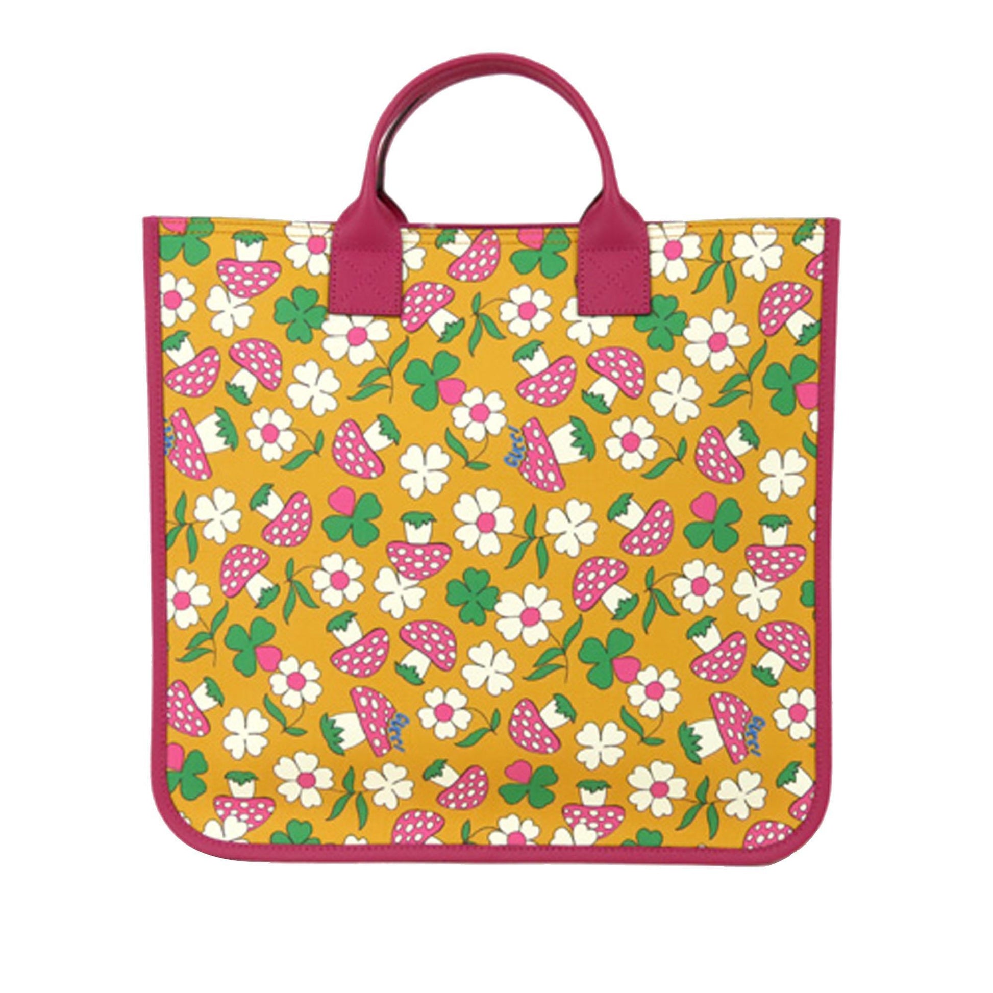 Gucci Canvas Monogram Tote Style 163