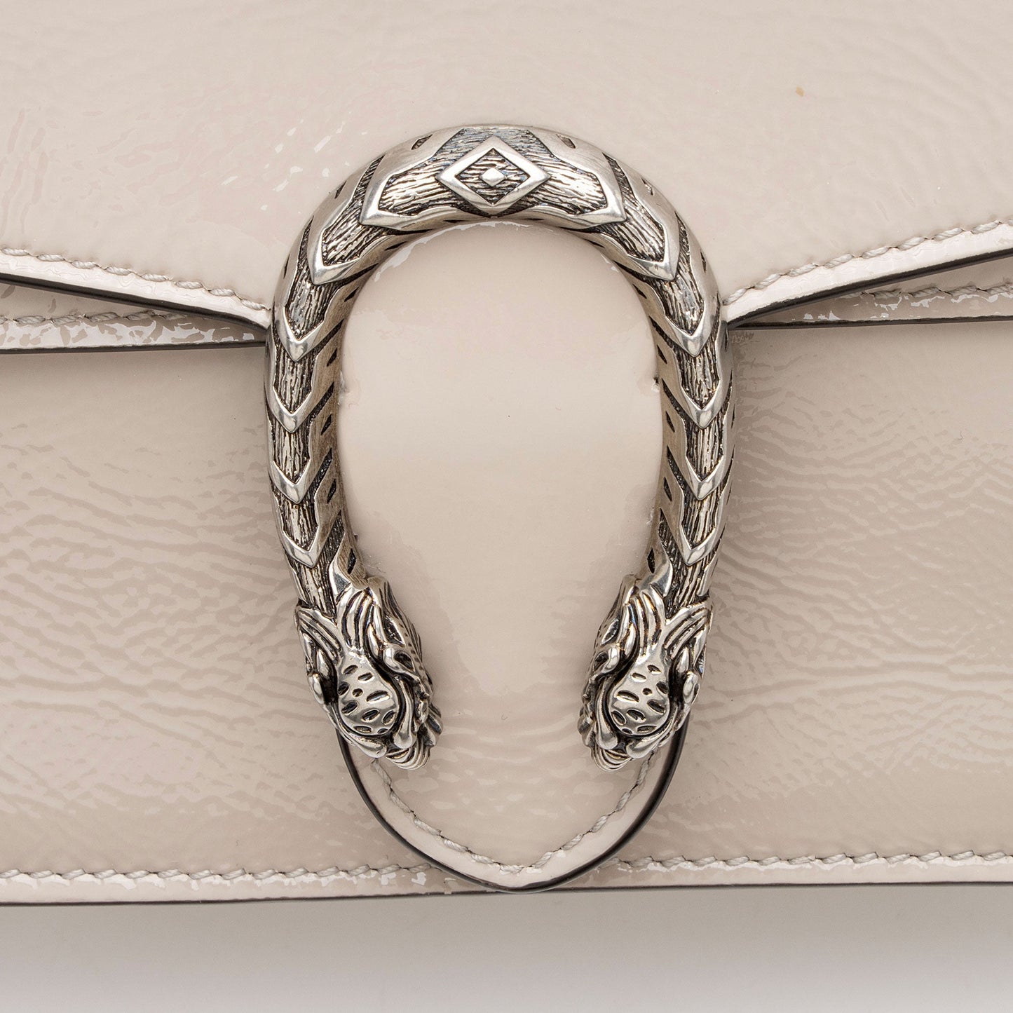 Gucci Crinkled Patent Leather Dionysus Mini Shoulder Bag
