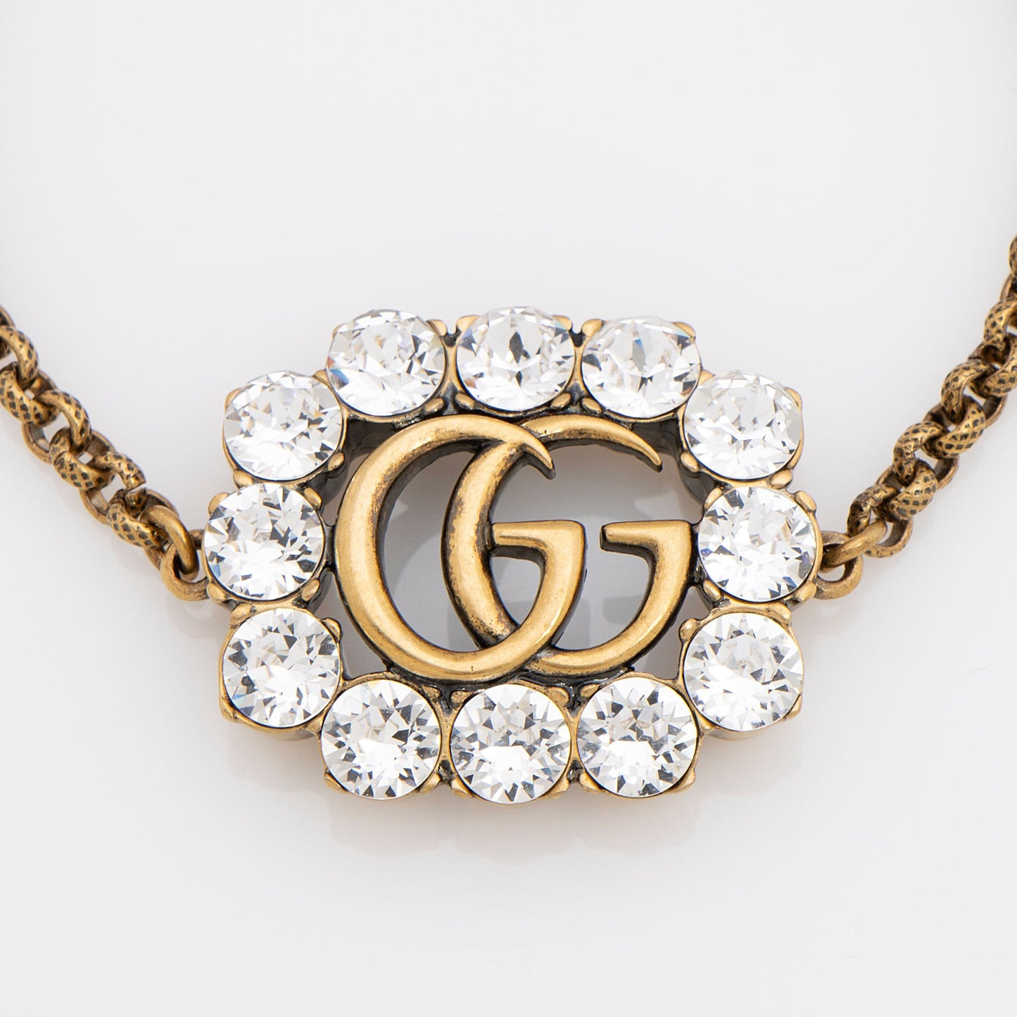 Gucci Crystal GG Marmont Bracelet (SHF-oNNvJS)