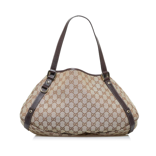 Gucci D-Ring Gg Canvas Pelham Shoulder Bag (SHG-TlunTA)