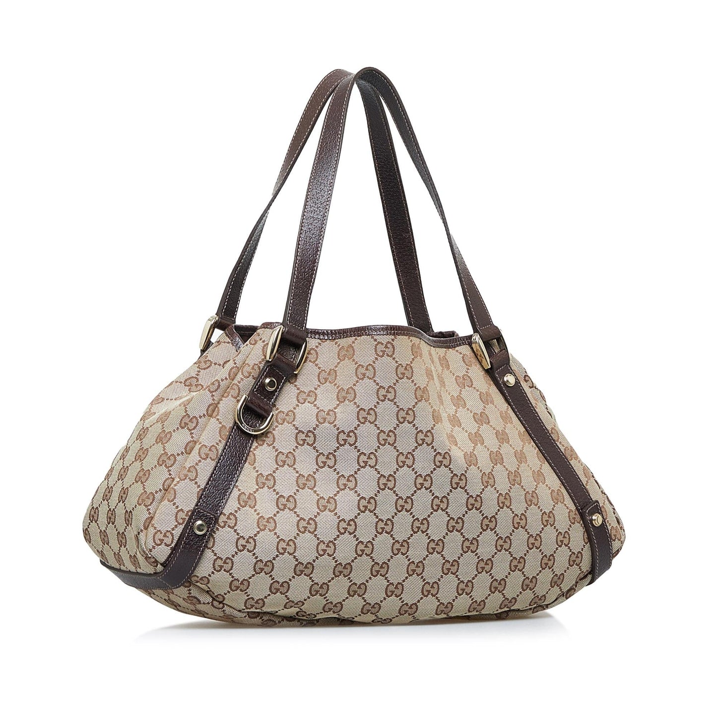 Gucci D-Ring Gg Canvas Pelham Shoulder Bag (SHG-TlunTA)