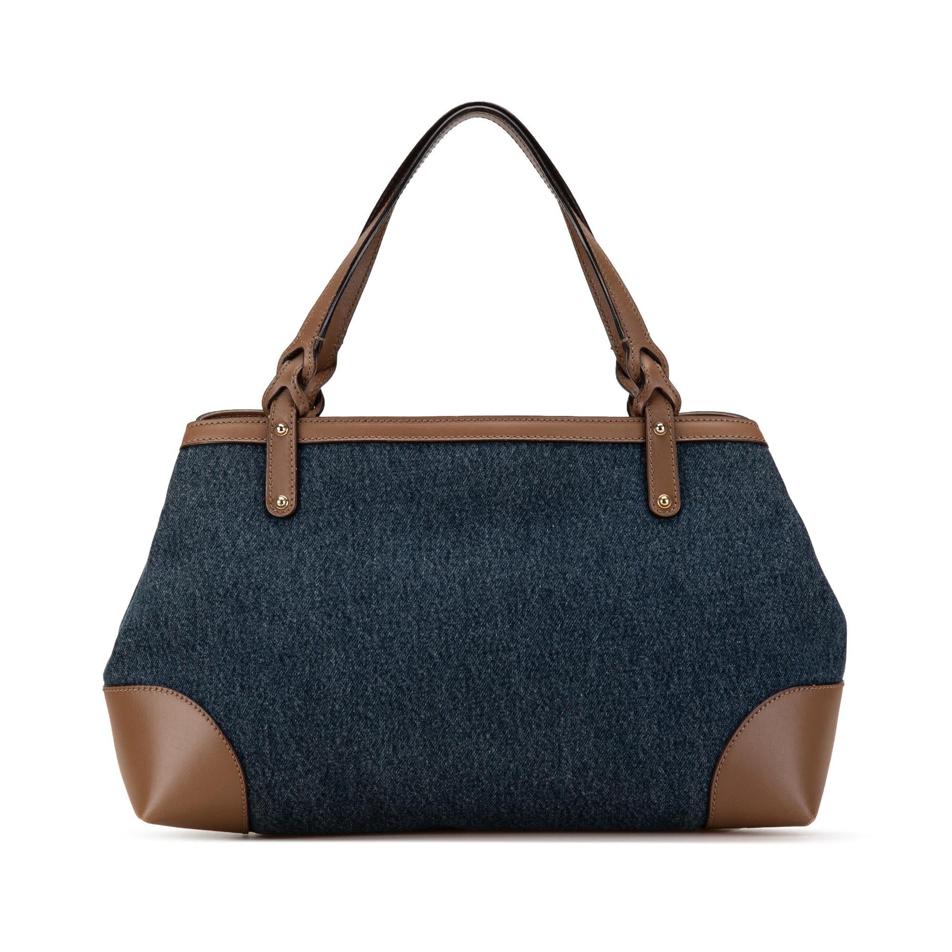 Gucci Denim Craft Tote Bag (SHG-SgJkQW)