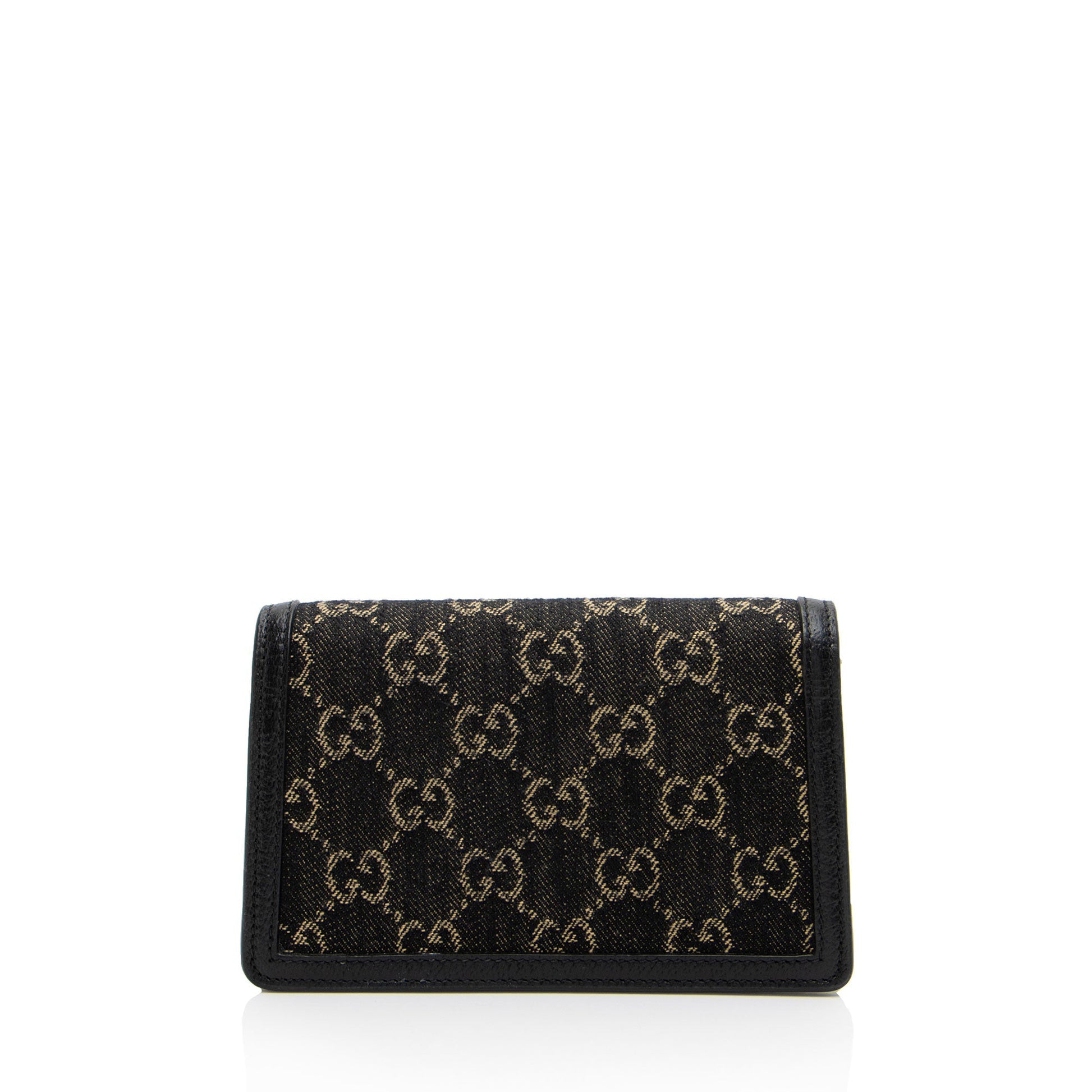 Gucci Denim Dionysus Super Mini Shoulder Bag (SHF-znXV7t)
