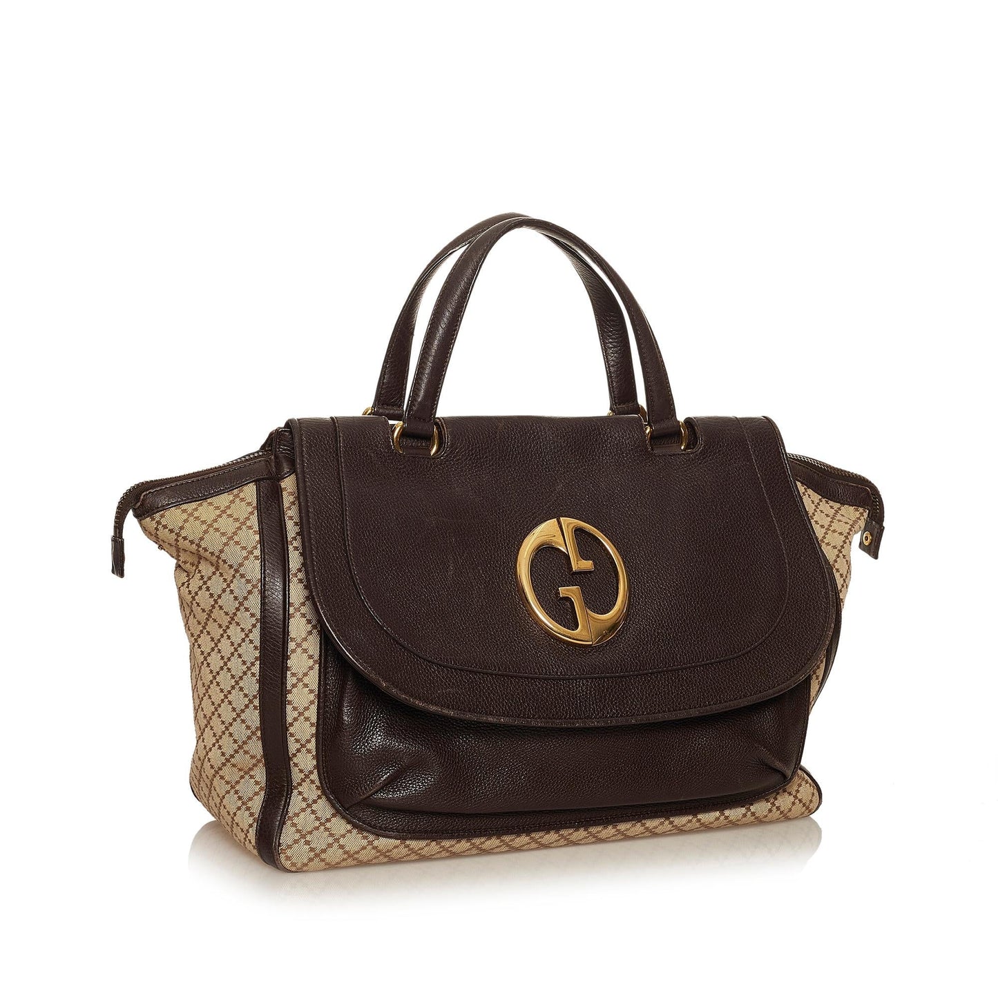 Gucci Diamante 1973 Canvas Tote Bag (SHG-29458)