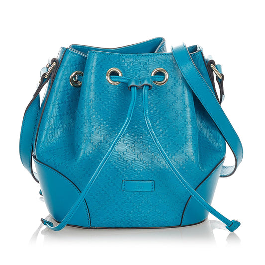 Gucci Leather Shoulder Bag Style 52