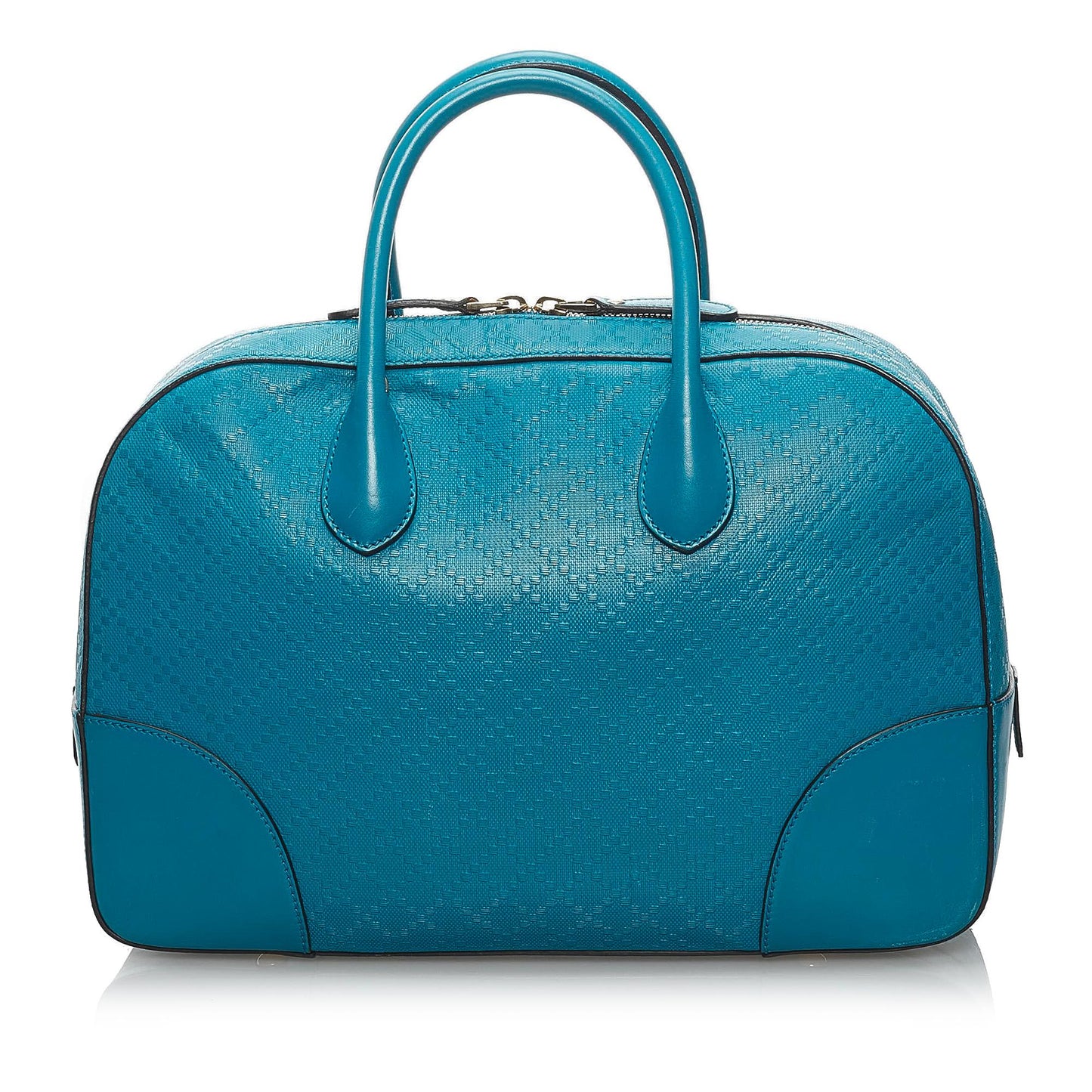 Gucci Diamante Bright Leather Satchel (SHG-34238)