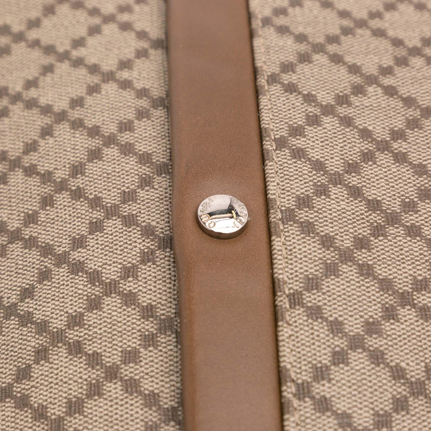 Gucci Diamante Coated Canvas Clutch
