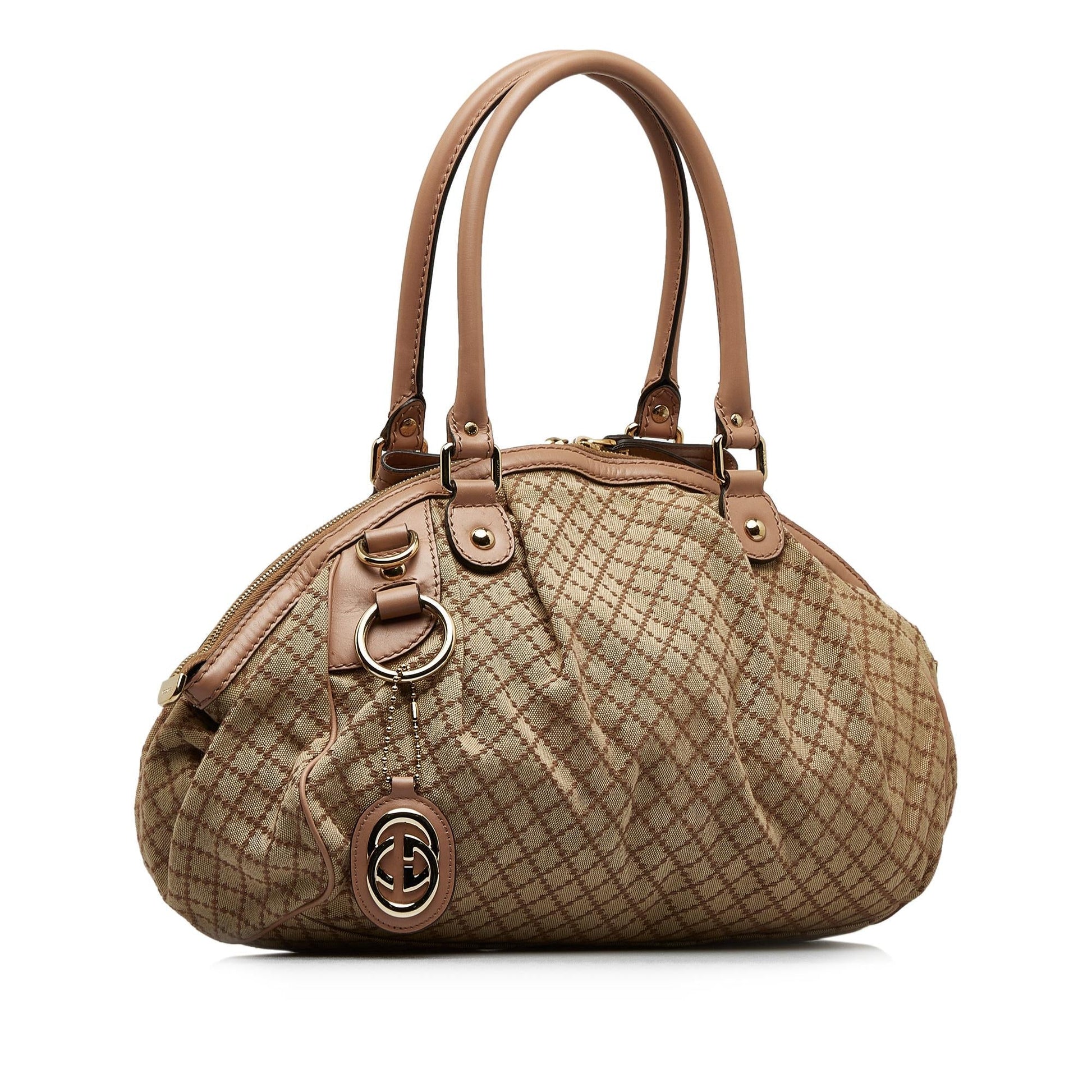 Gucci Canvas Shoulder Bag