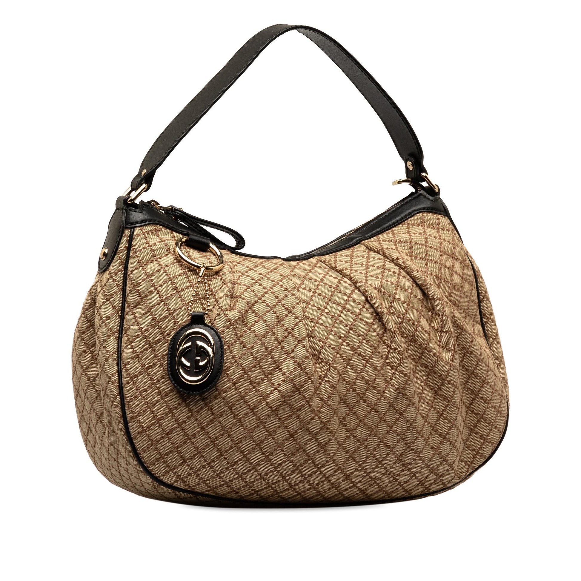 Gucci Canvas Shoulder Bag