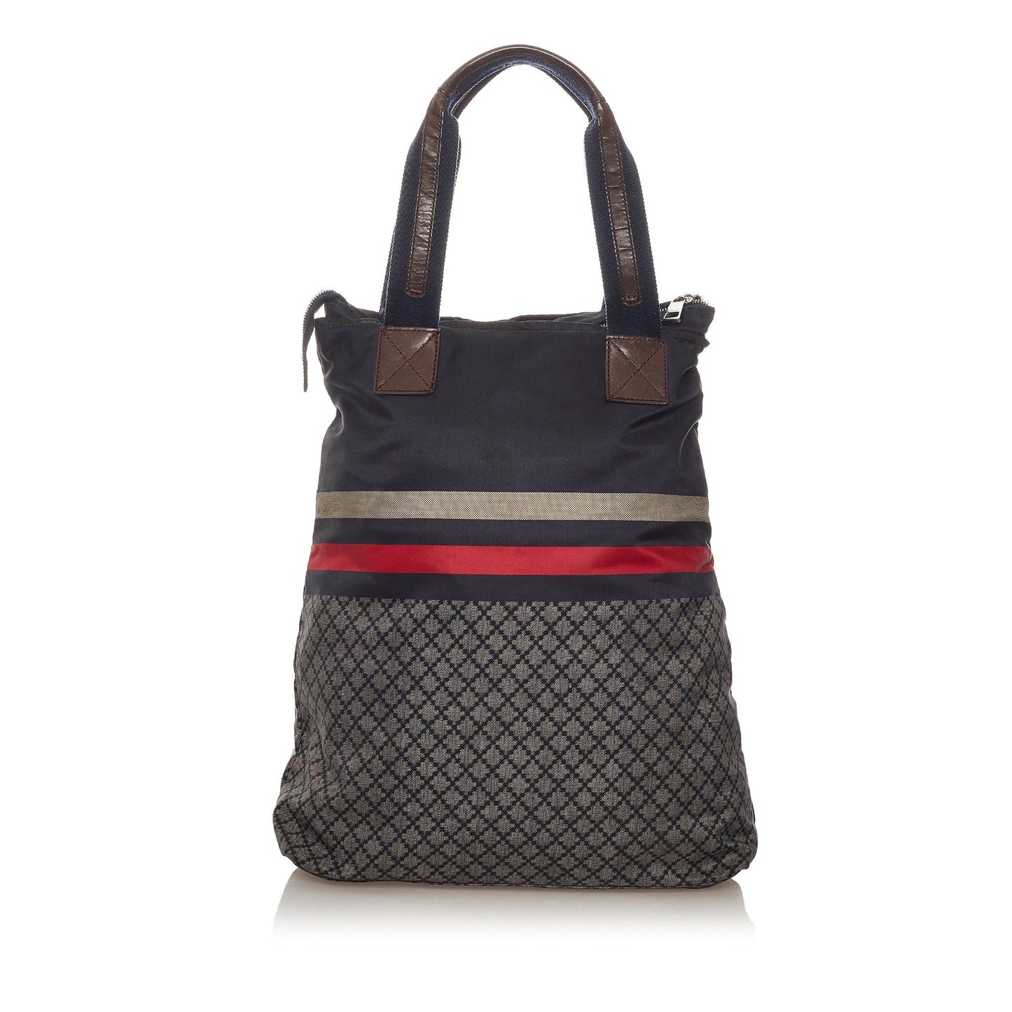 Gucci Web Nylon Tote Style 3