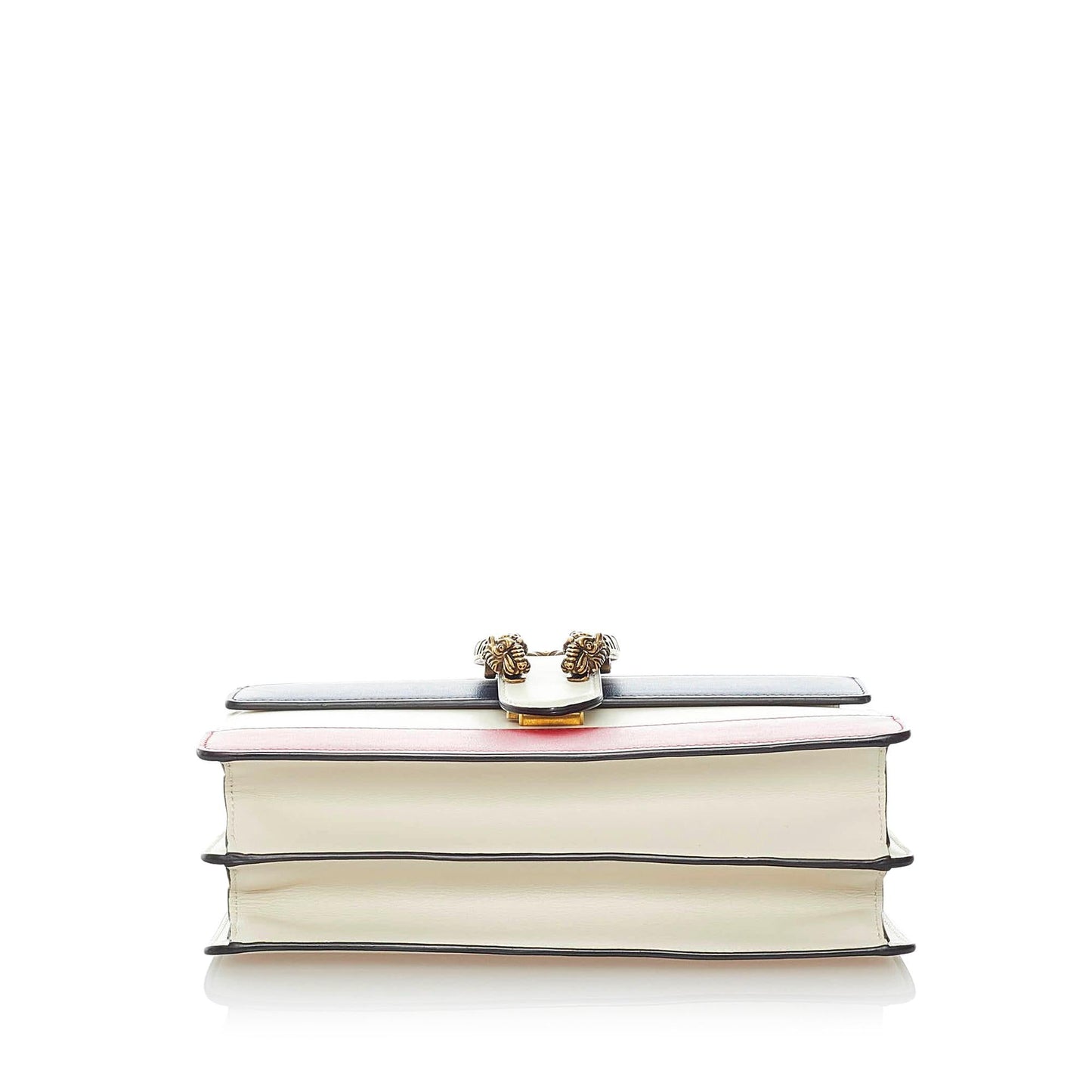 Gucci Dionysus Bamboo Top Handle Leather Satchel (SHG-32019)