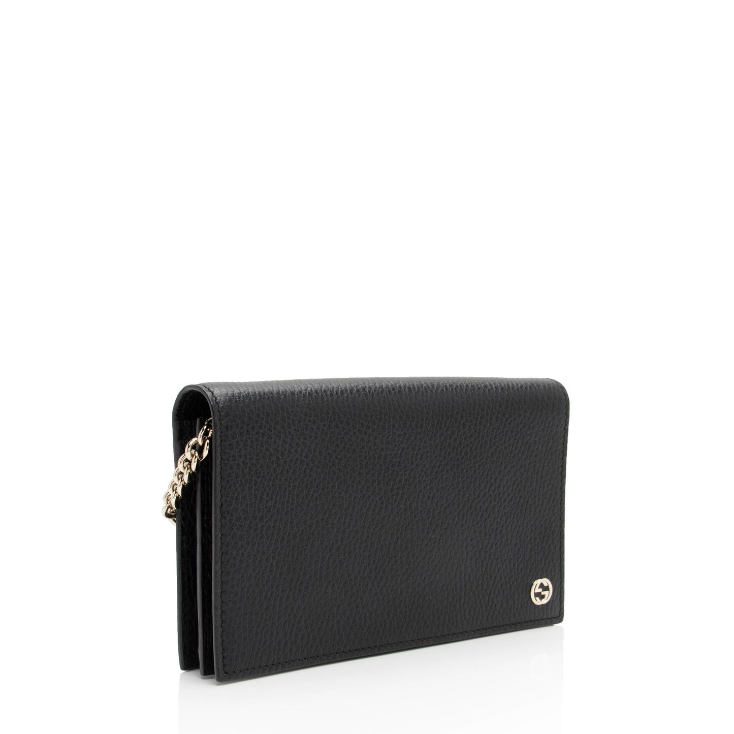Gucci Dollar Calfskin Betty Medium Chain Wallet (SHF-2pD5un)