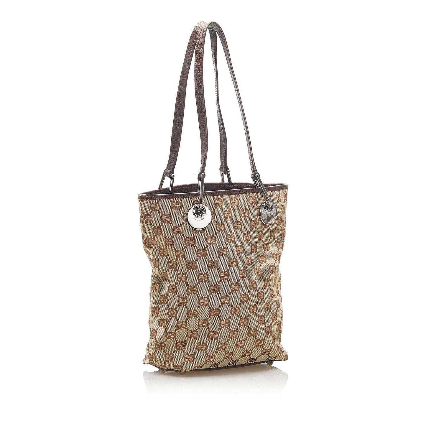 Gucci Canvas Monogram Tote Style 113