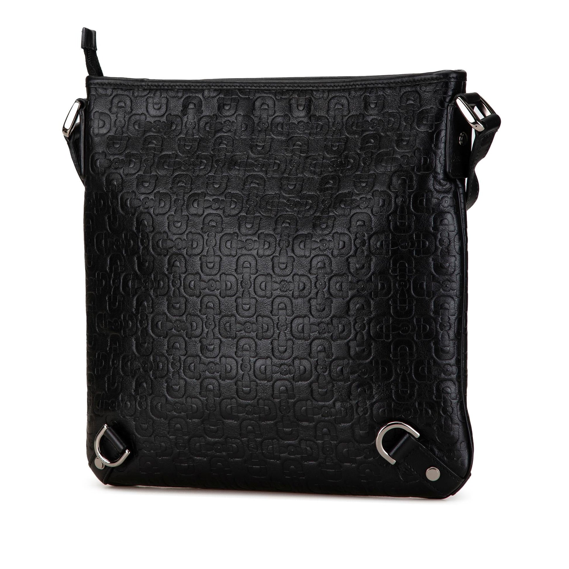 Gucci Embossed Leather Abbey D-Ring Horsebit Crossbody (SHG-qmstig)